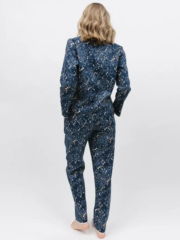 Cosmo Womens Celestial Print Pajama Set