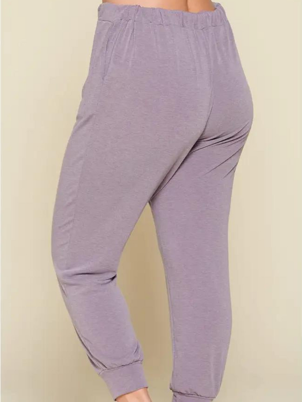 Lilac French Terry Jogger