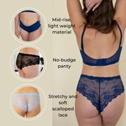 Lace Back Cheeky